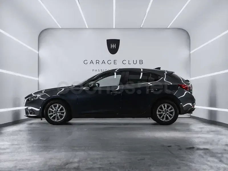 Usado Mazda 3 Style 120 CV (88 kW) 2016 Negro Berlina