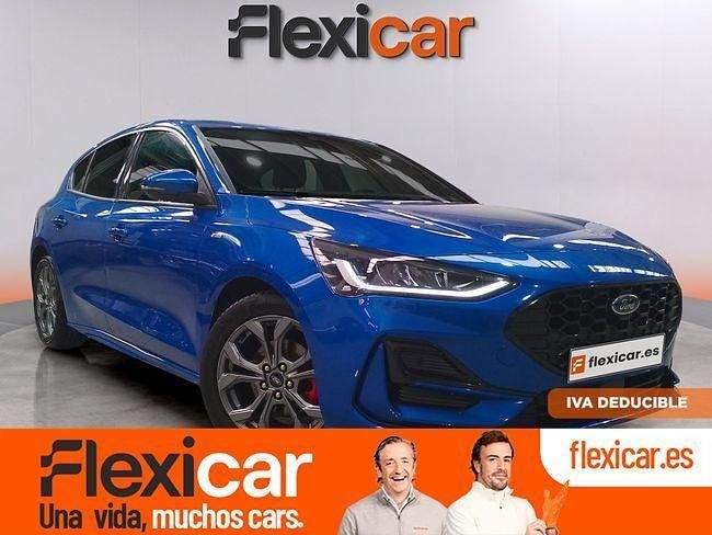 Azul Usado 2023 Ford Focus ST-Line X | 18.990 € (Caro) - Imagen 1/4