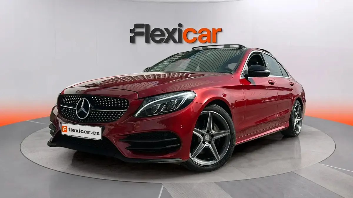 Usado Mercedes C220 170 CV (125 kW) 2017 Rojo Berlina