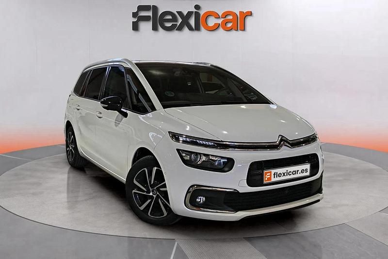 Blanco Usado 2021 Citroën C4 SpaceTourer Shine Monovolumen | 18.590 € (Un poco caro) - Imagen 1/4