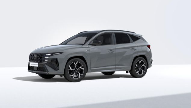 Gris Nuevo 2024 Hyundai Tucson N Line SUV | 44.000 € (Caro) - Imagen 1/4