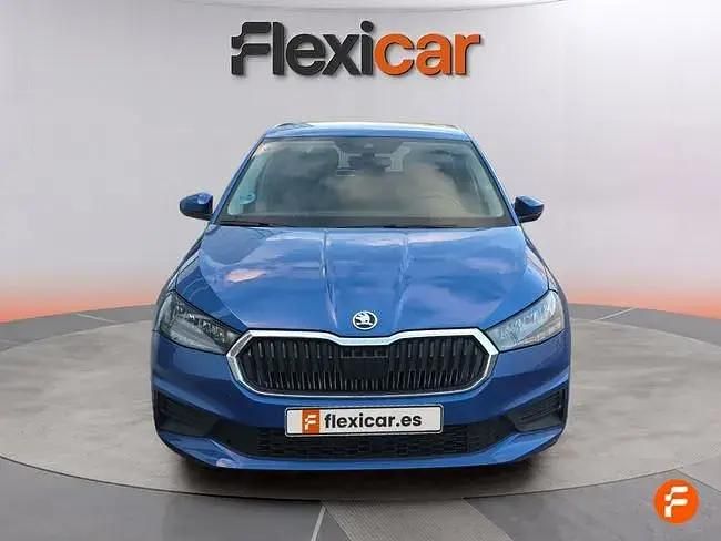 Brugt Skoda Fabia Active 95 HK (69 kW) 2022 Blå Sedan