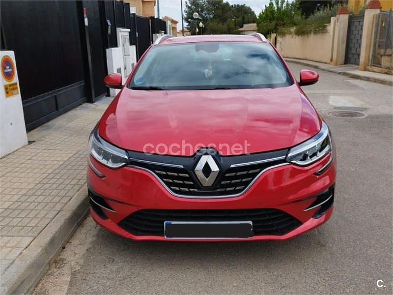Rojo Usado 2020 Renault Mégane IV Zen Familiar | 16.800 € (Precio justo) - Imagen 1/4