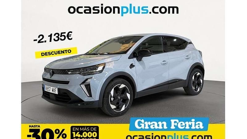 Gris Usado 2024 Renault Captur Techno SUV | 21.355 € (Un poco caro) - Imagen 1/4