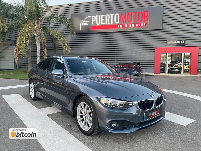 Gris / plata Usado 2017 BMW 418 Gran Coupé Comfort Edition Coupe | 19.990 € (Precio justo) - Imagen 1/4