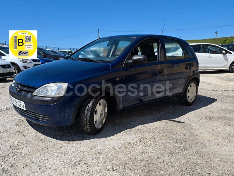 Azul Usado 2003 Opel Corsa Club Berlina | 1999 € (Precio justo) - Imagen 1/4