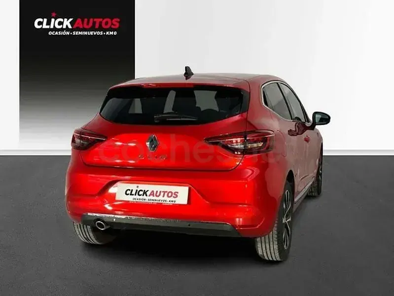 Usado Renault Clio V Techno 90 CV (66 kW) 2023 Rojo Berlina