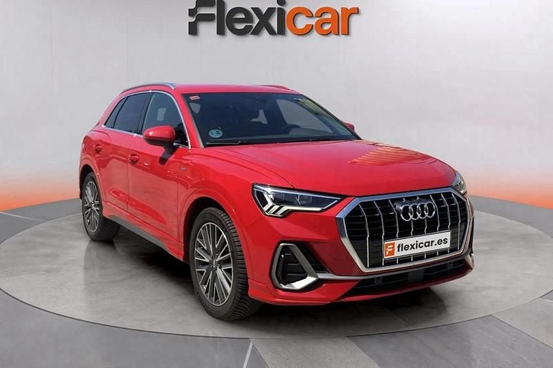 Rojo Usado 2019 Audi Q3 S-line plus SUV | 24.090 € (Precio justo) - Imagen 1/4