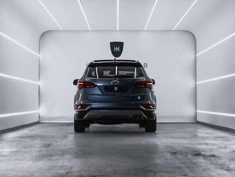 Usado Hyundai Santa Fe 201 CV (147 kW) 2017 Gris SUV