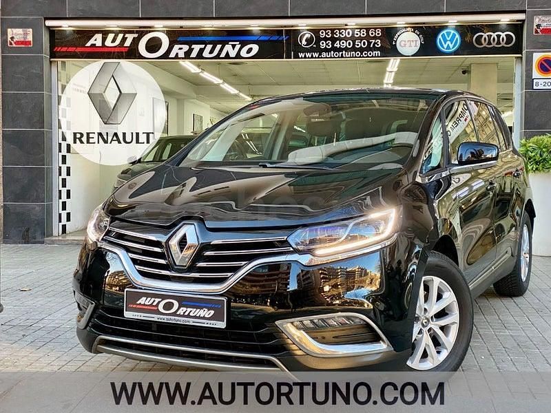 Usado Renault Espace Intens 131 CV (96 kW) 2017 Negro Monovolumen