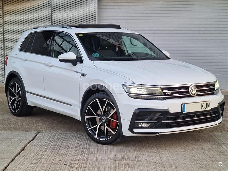 Blanco Usado 2019 VW Tiguan Sportline SUV | 21.200 € (Un poco caro) - Imagen 1/4