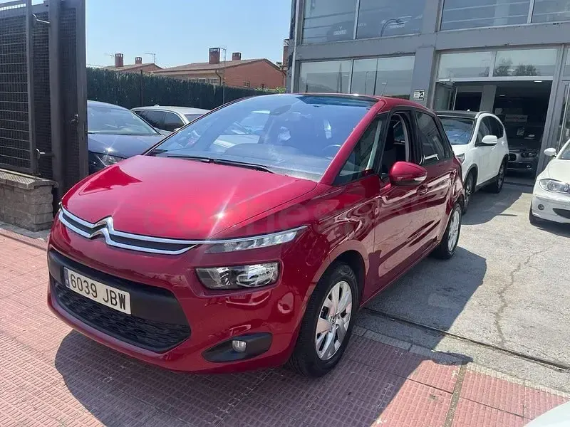 Usado Citroën C4 Picasso Seduction 115 CV (84 kW) 2015 Granate Monovolumen