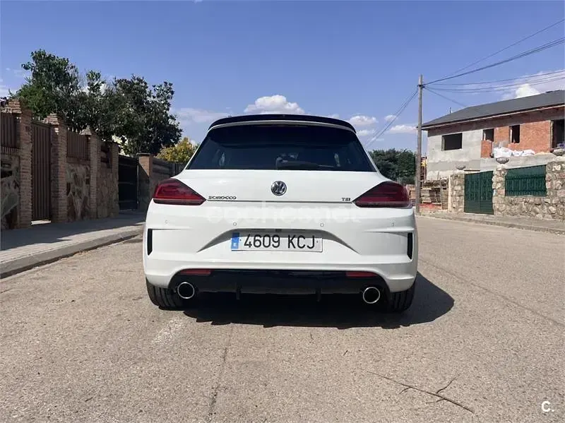 Usado VW Scirocco R-line 125 CV (91 kW) 2017 Blanco Coupe