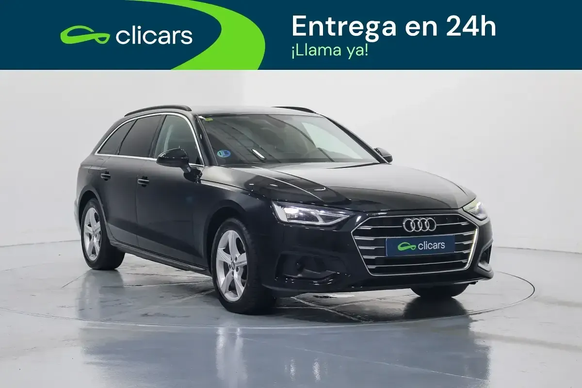 Usado Audi A4 Advanced 163 CV (119 kW) 2020 Negro Familiar