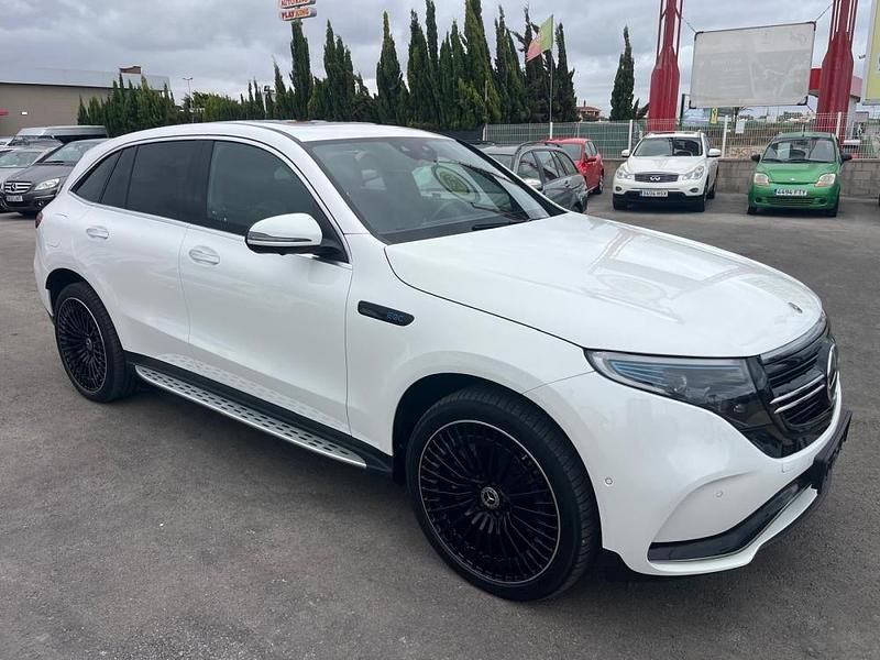 Usado Mercedes EQC400 AMG 300 kW (408 CV) 2022 Blanco metalico SUV