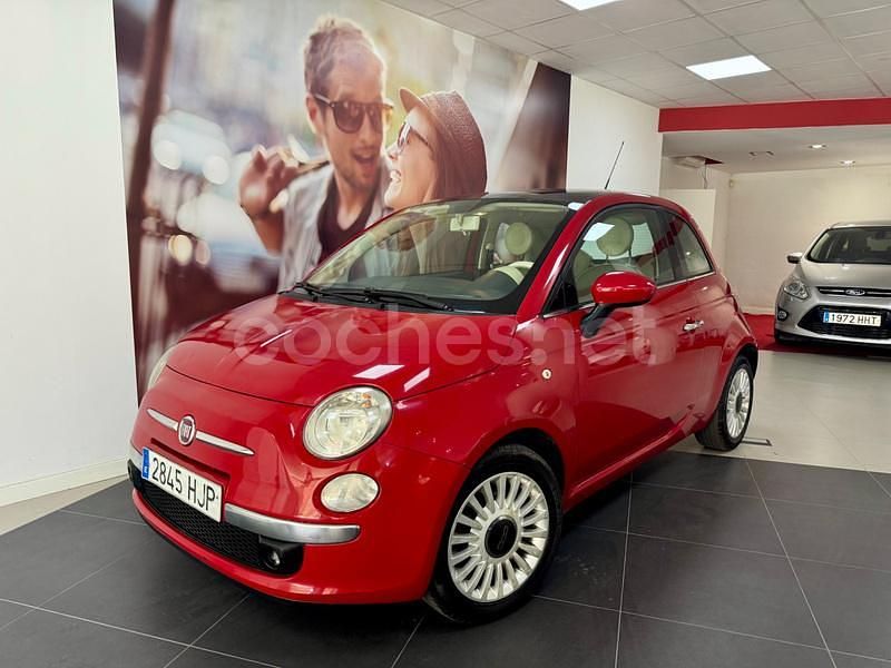Usado Fiat 500 Lounge 69 HP (50 kW) 2012 Vermelho Sedan