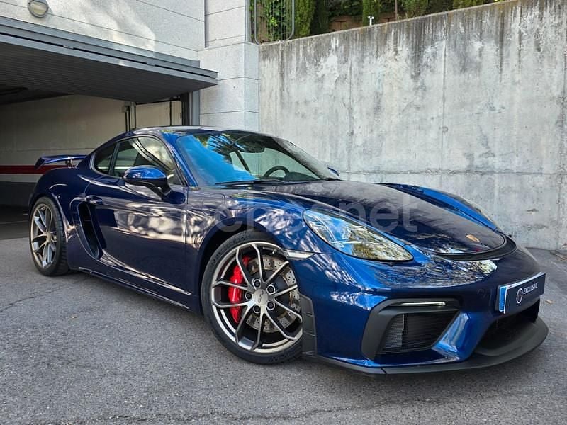 Azul Usado 2020 Porsche 718 Cayman GT4 Coupe | 109.999 € (Super precio) - Imagen 1/4