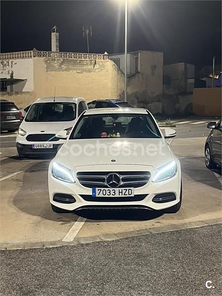 Usado Mercedes C220 AMG 170 CV (125 kW) 2014 Blanco Berlina