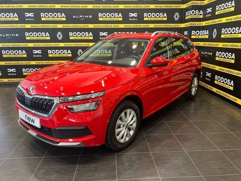 Rojo Usado 2020 Skoda Kamiq Ambition SUV | 18.950 € (Caro) - Imagen 1/4