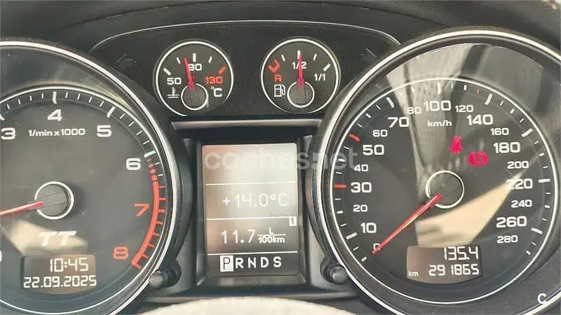 Begagnad Audi TT S-Line 200 HK (147 kW) 2009 Beige Sportkupé