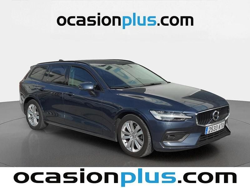 Usado Volvo V60 Momentum 190 CV (139 kW) 2019 Azul Familiar