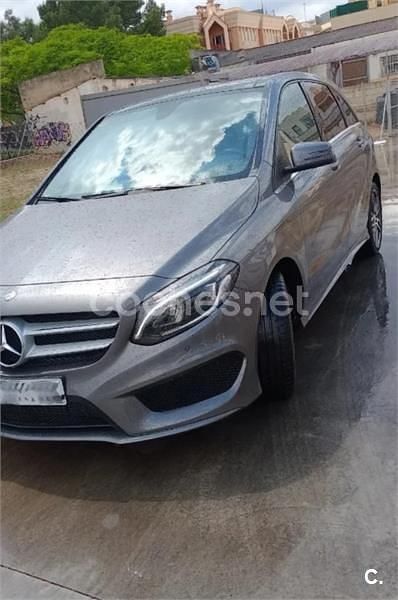Gris / plata Usado 2017 Mercedes B200 AMG line Monovolumen | 18.500 € (Precio justo) - Imagen 1/4