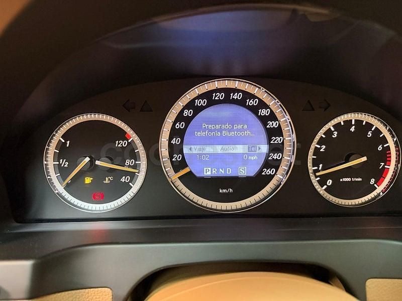 Usado Mercedes C180 Avantgarde 156 CV (114 kW) 2008 Negro Berlina