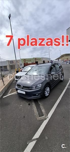 Usado VW Touran Edition 115 CV (84 kW) 2018 Gris / plata Monovolumen