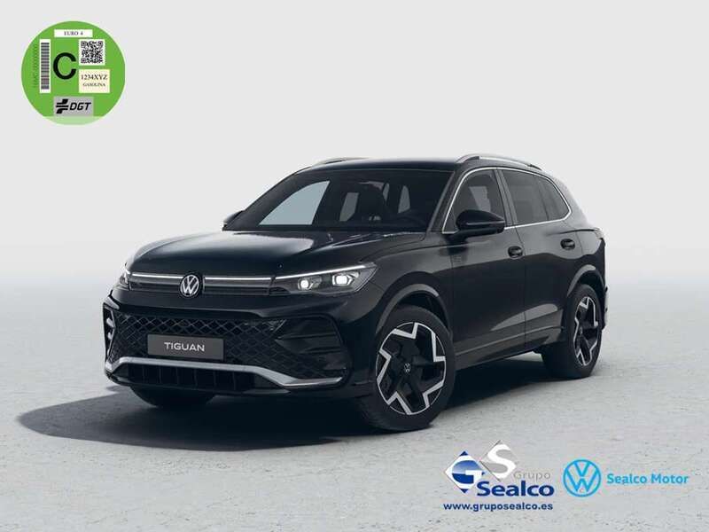 Negro Usado 2024 VW Tiguan R-line SUV | 40.390 € (Un poco caro) - Imagen 1/4