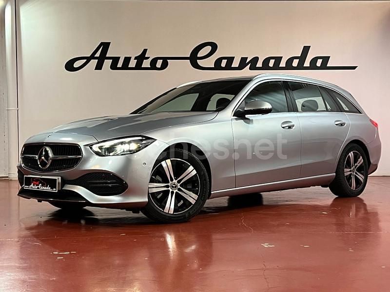 Gris / plata Usado 2022 Mercedes C200 Familiar | 32.800 € (Buen precio) - Imagen 1/4