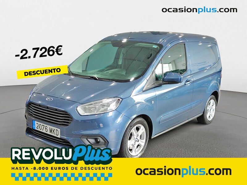 Azul Usado 2023 Ford Transit Limited Berlina | 14.590 € (Super precio) - Imagen 1/4
