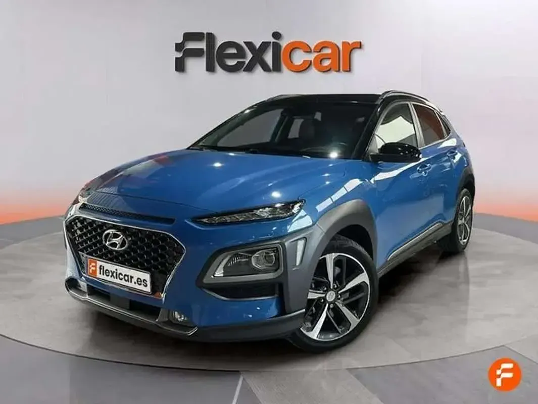 Usado Hyundai Kona Style 177 CV (130 kW) 2018 Azul SUV