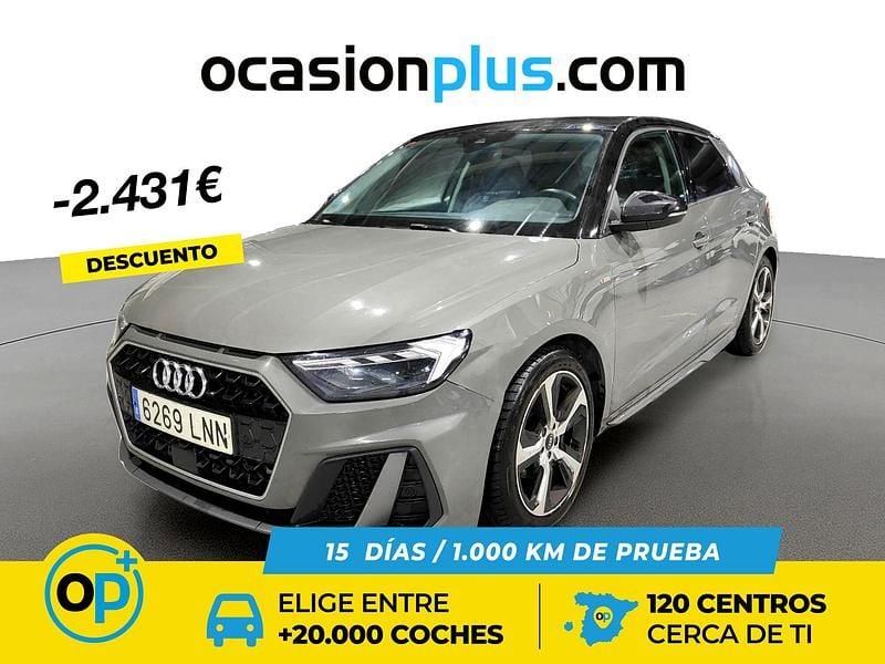Usado Audi A1 S-Line 110 CV (80 kW) 2021 Gris SUV