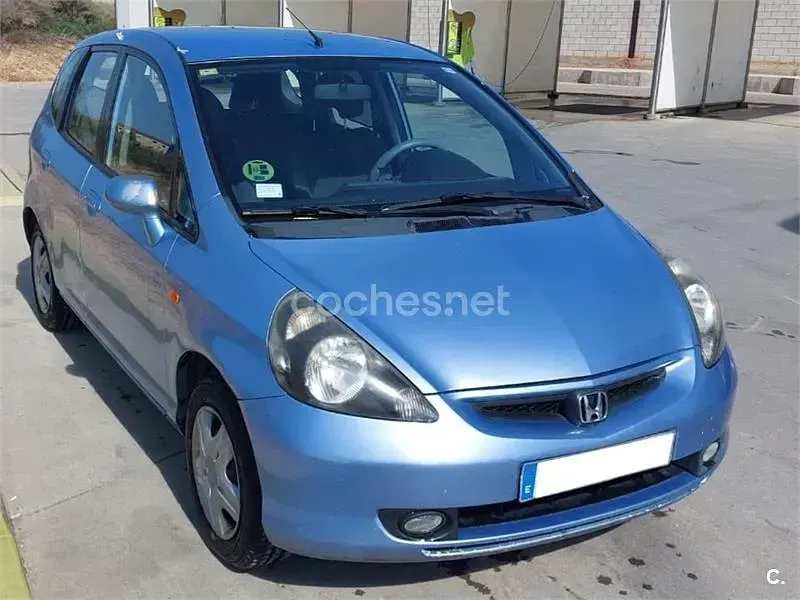 Usado Honda Jazz LS 83 CV (61 kW) 2003 Azul Utilitario