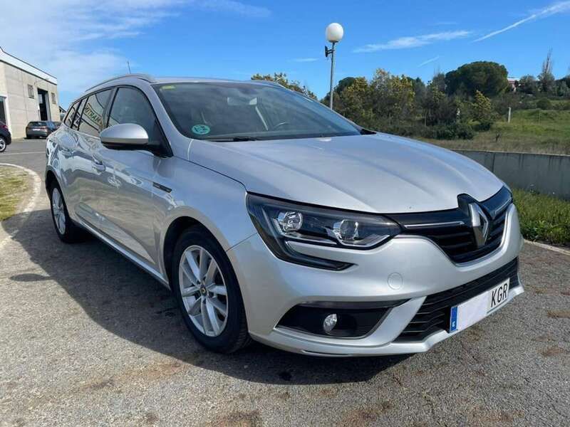 Gris Usado 2018 Renault Mégane GrandTour Familiar | 12.490 € (Precio justo) - Imagen 1/4