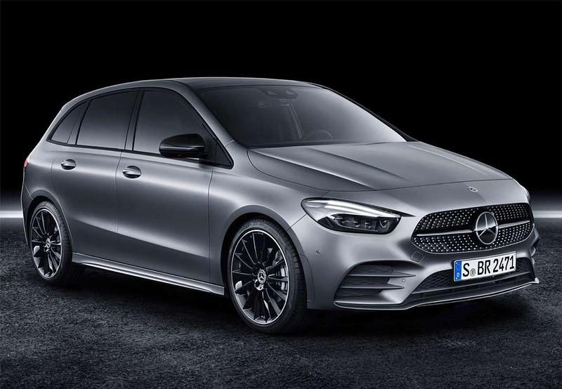 Usado Mercedes B200 136 CV (100 kW) 2016 Gris Monovolumen