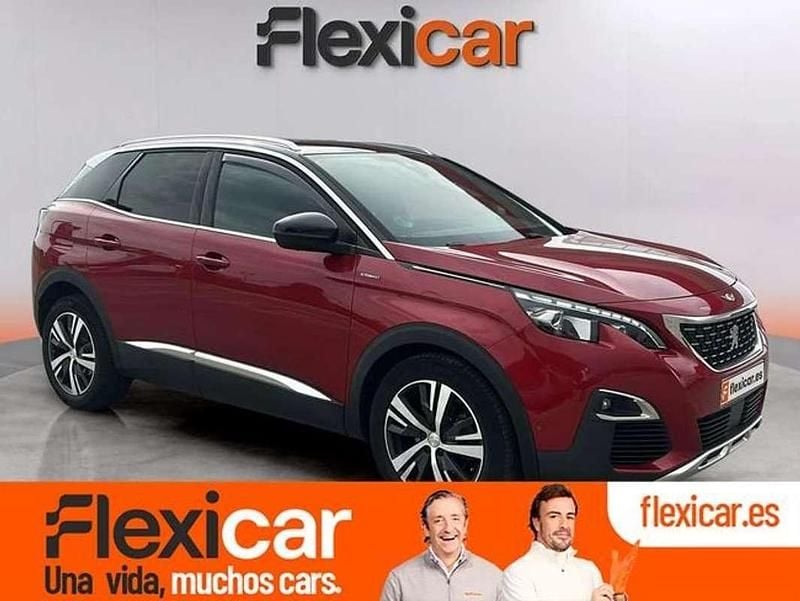 Rojo Usado 2017 Peugeot 3008 GT-line SUV | 15.090 € (Precio justo) - Imagen 1/4