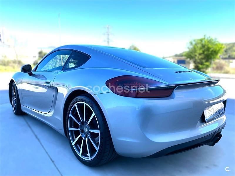 Usado Porsche Cayman 325 CV (239 kW) 2016 Gris / plata Coupe