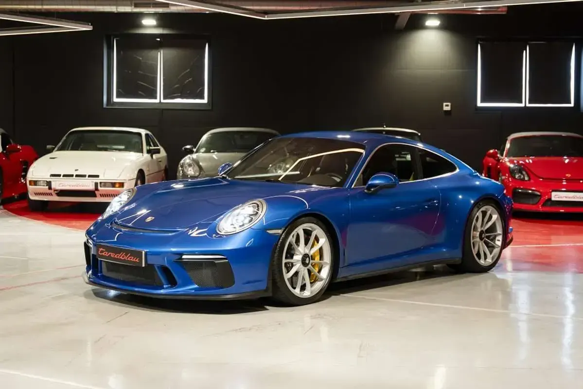 Usado Porsche 911 GT3 500 CV (367 kW) 2018 Azul Coupe