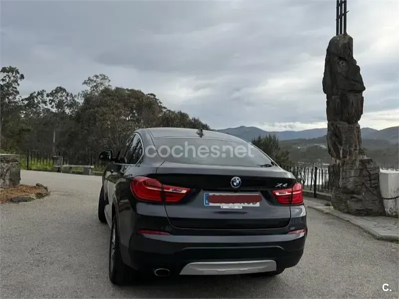 Usado BMW X4 190 CV (139 kW) 2017 Negro SUV