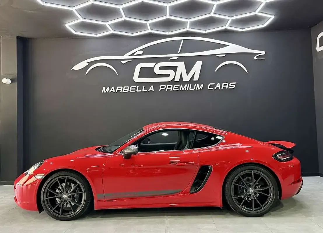 Usado Porsche Cayman 299 CV (219 kW) 2019 Rojo Coupe
