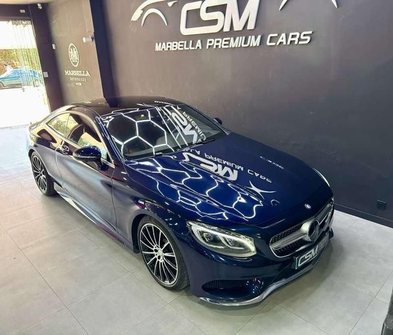Usado Mercedes S500 455 CV (334 kW) 2016 Azul Berlina