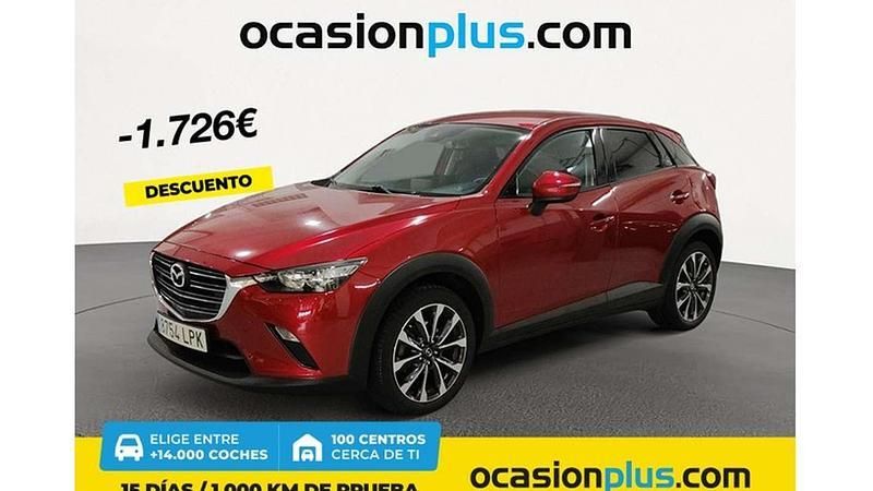 Rojo Usado 2021 Mazda CX-3 SUV | 17.264 € (Buen precio) - Imagen 1/4