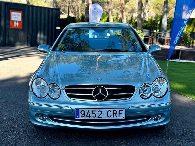 Usado Mercedes CLK320 Avantgarde 218 CV (160 kW) 2004 Azul Coupe
