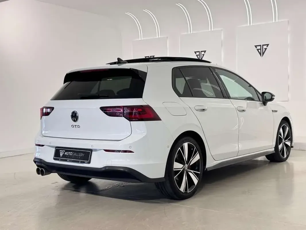 Usado VW Golf VIII GTD 200 CV (147 kW) 2022 Blanco Utilitario