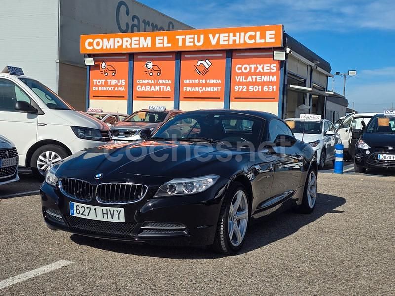 Negro Usado 2014 BMW Z4 Descapotable | 19.900 € (Precio justo) - Imagen 1/4