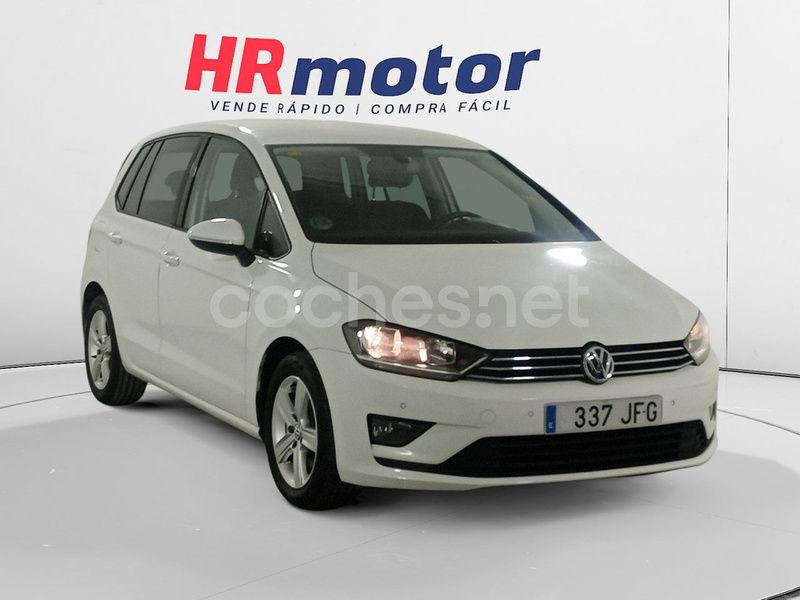 Blanco Usado 2015 VW Golf Sportsvan Advance Monovolumen | 11.990 € (Precio justo) - Imagen 1/4