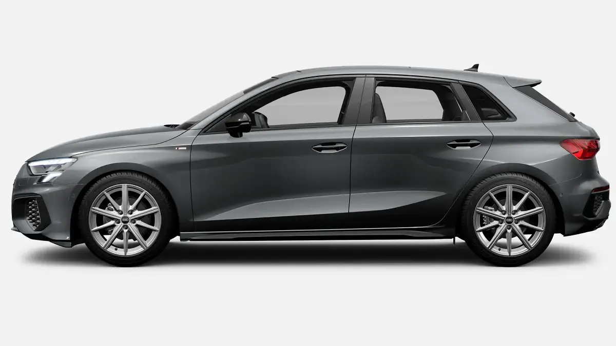 Usado Audi A3 150 CV (110 kW) 2022 Gris Berlina