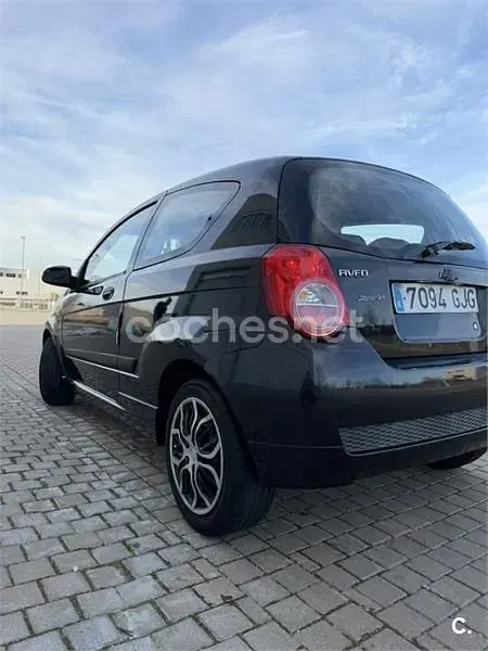 Usado Chevrolet Aveo LS 84 CV (61 kW) 2008 Negro Berlina