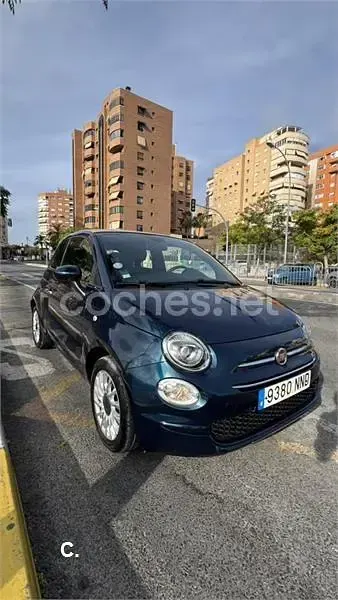 Usado Fiat 500 Lounge 69 CV (50 kW) 2019 Azul Berlina